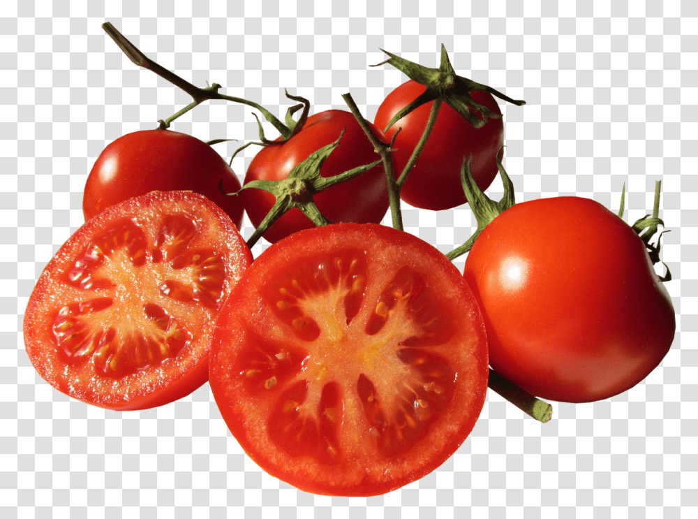 Tomato Organic Food Pasta Vegetable Tomates Organicos, Plant, Sliced Transparent Png