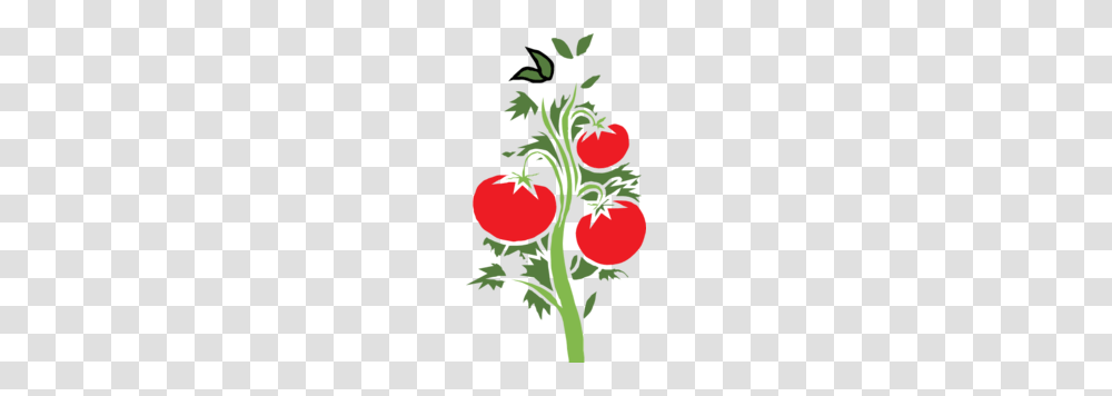 Tomato Plant Clip Art, Strawberry, Fruit, Food, Poster Transparent Png