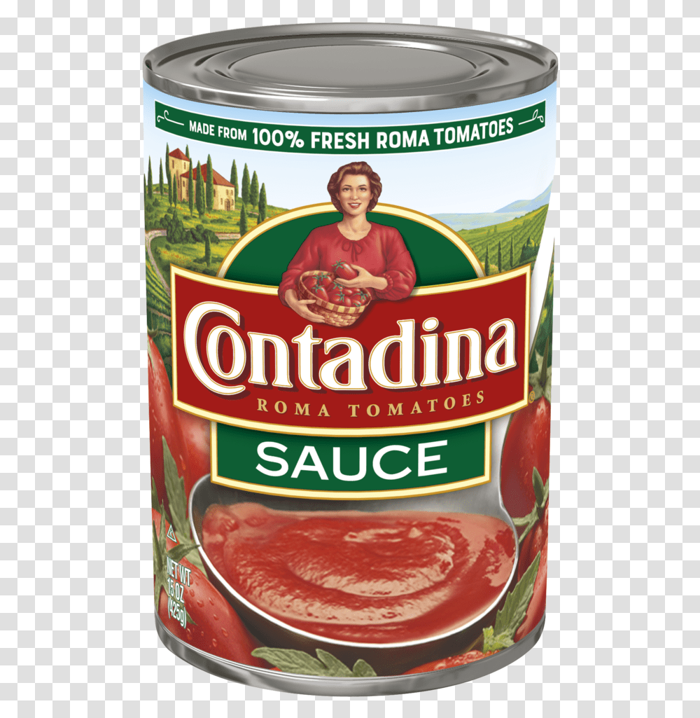 Tomato Sauce 15oz Can Contadina Tomato Sauce, Person, Human, Food, Ketchup Transparent Png
