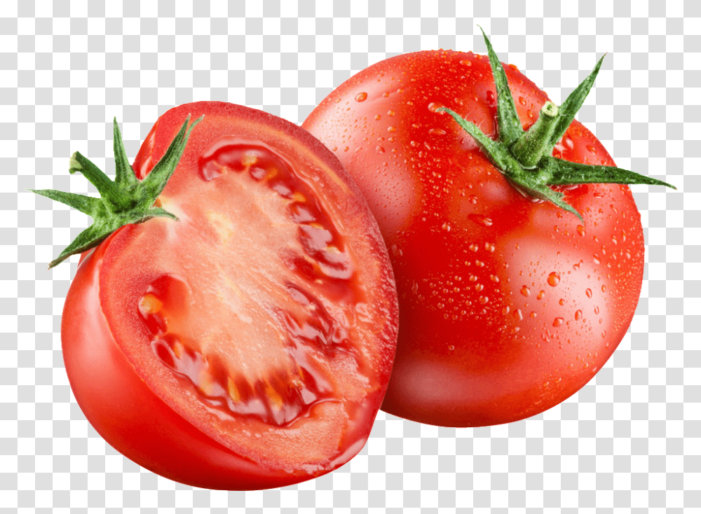 Tomato Slice Tomato Fruit, Plant, Vegetable, Food Transparent Png
