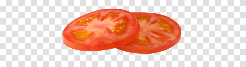 Tomato Slices Image Tomato Slice, Sliced, Ketchup, Food, Plant Transparent Png