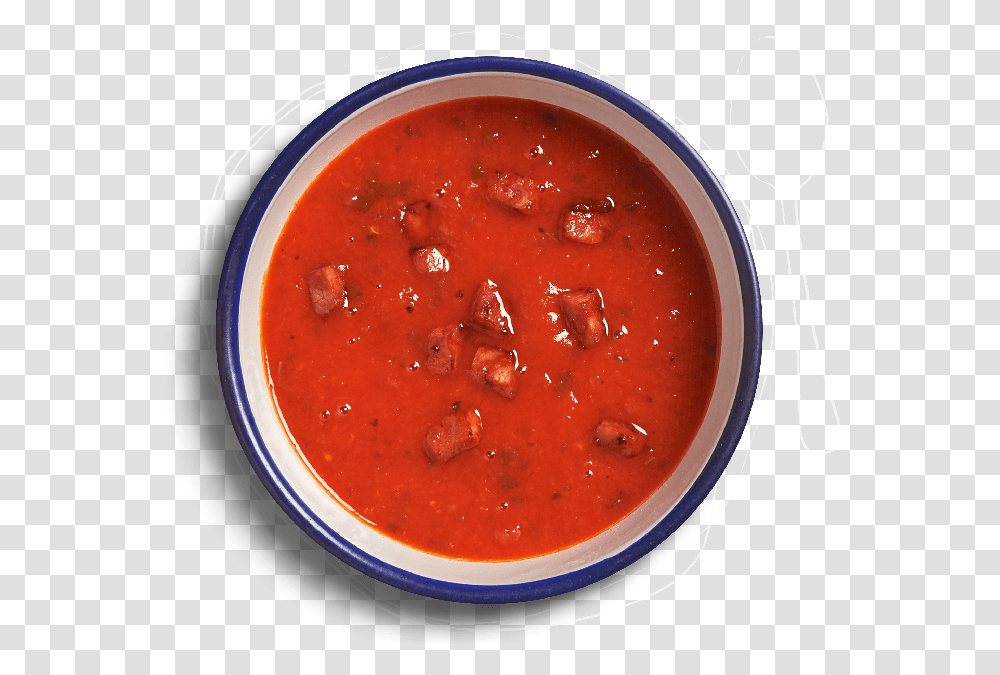 Tomato Soup Bowl Download Soup In Bowl, Dish, Meal, Food, Ketchup Transparent Png