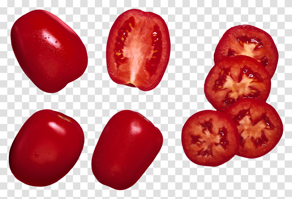 Tomato, Vegetable, Plant, Food, Sliced Transparent Png