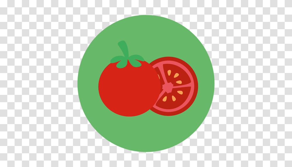 Tomatoe Circle Icon, Plant, Vegetable, Food, Sliced Transparent Png