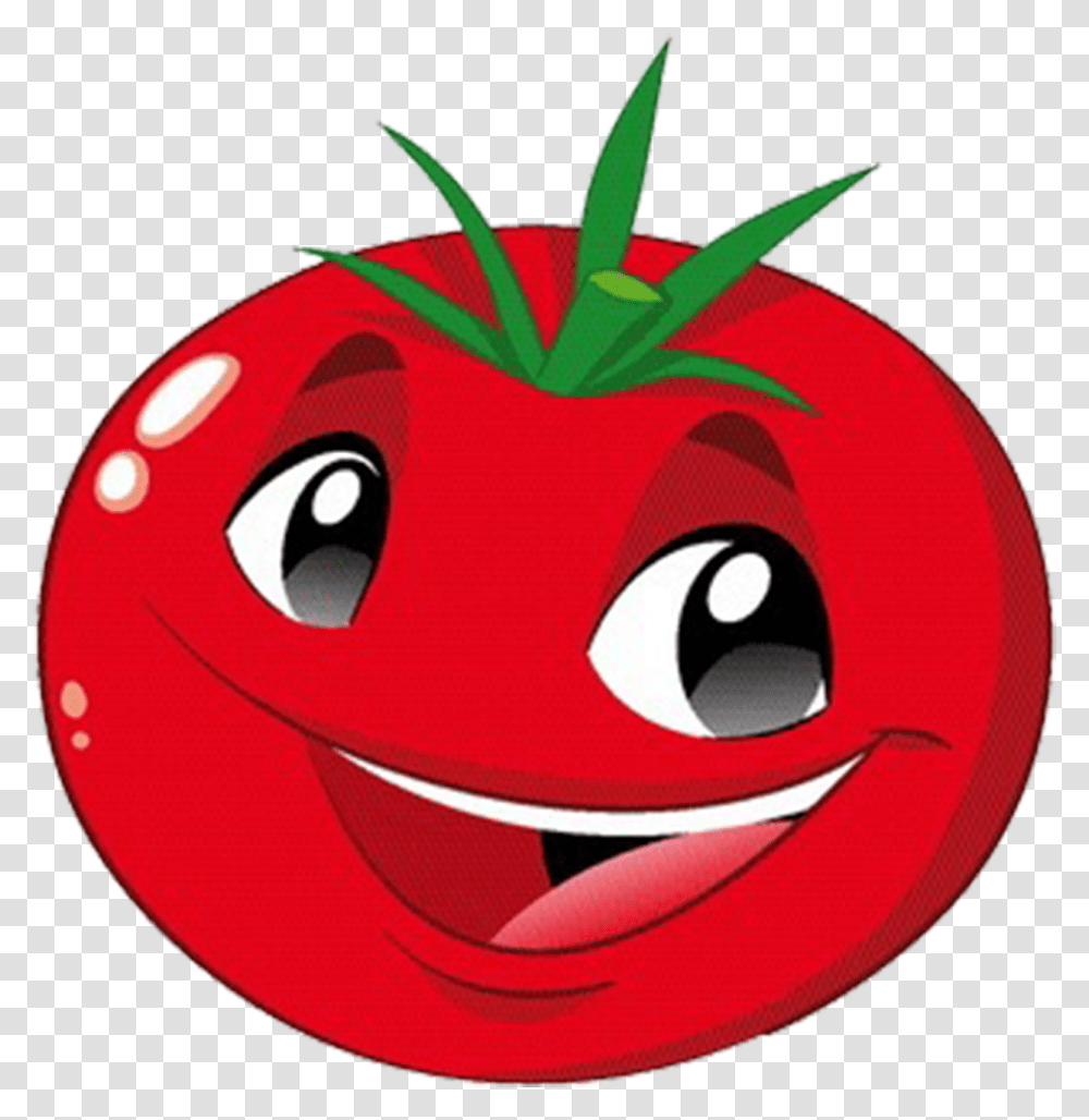 Tomatoes Clipart Fun Frutas Y Verduras Animadas, Plant, Food, Vegetable, Birthday Cake Transparent Png