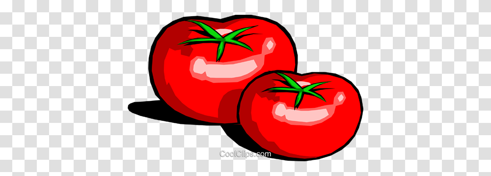Tomatoes Royalty Free Vector Clip Art Illustration, Plant, Vegetable, Food Transparent Png