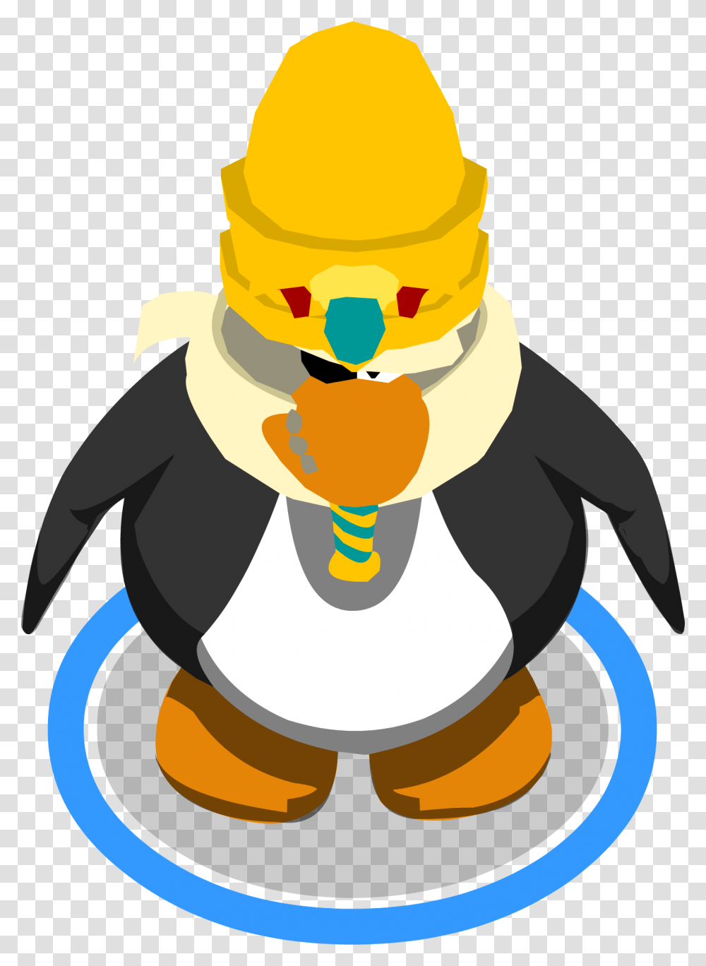 Tomb King Hat In Game Club Penguin Pumpkin Head, Bird, Animal, Person, Human Transparent Png