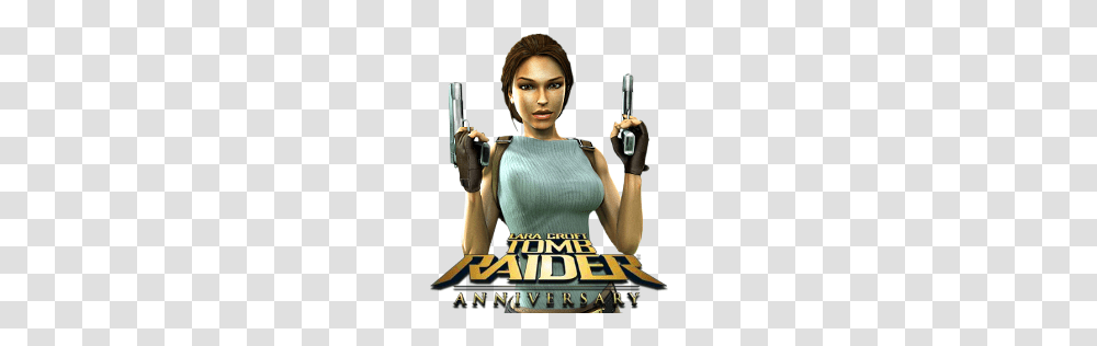 Tomb Raider Aniversary Icon Mega Games Pack Iconset Exhumed, Person, Human, Poster, Advertisement Transparent Png