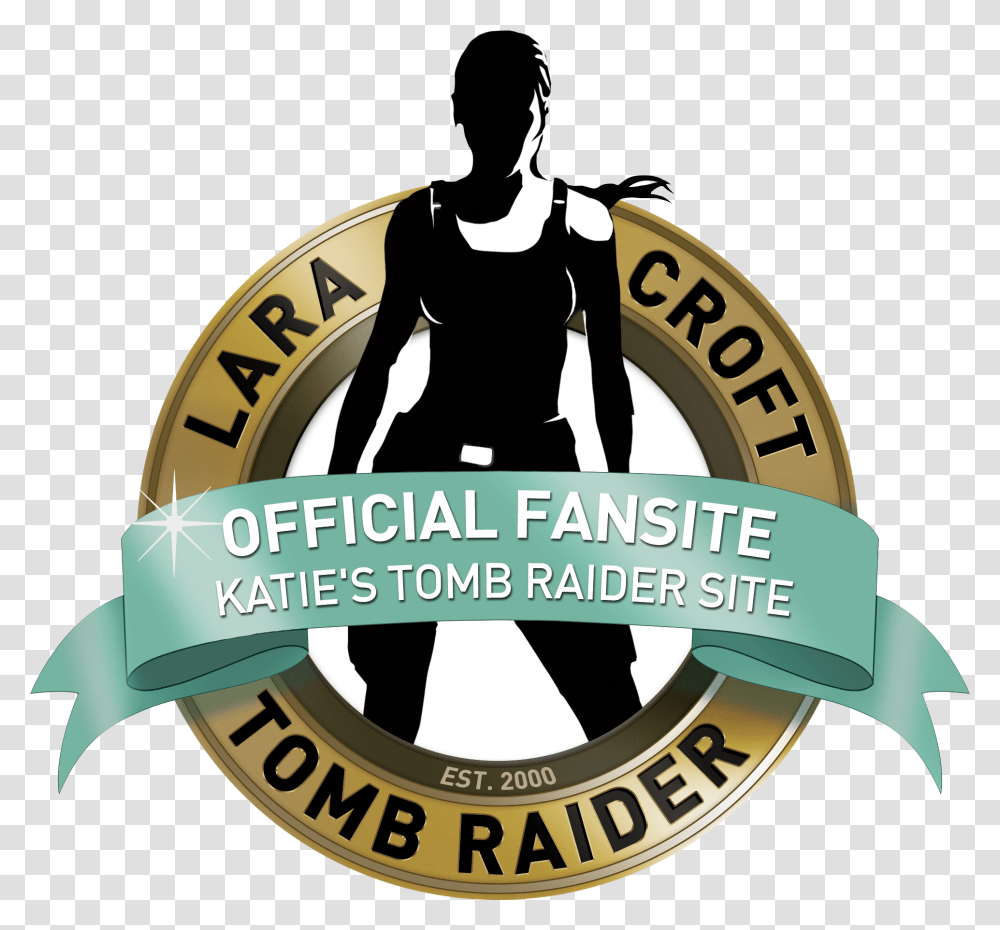 Tomb Raider Ligo, Logo, Person, Poster Transparent Png