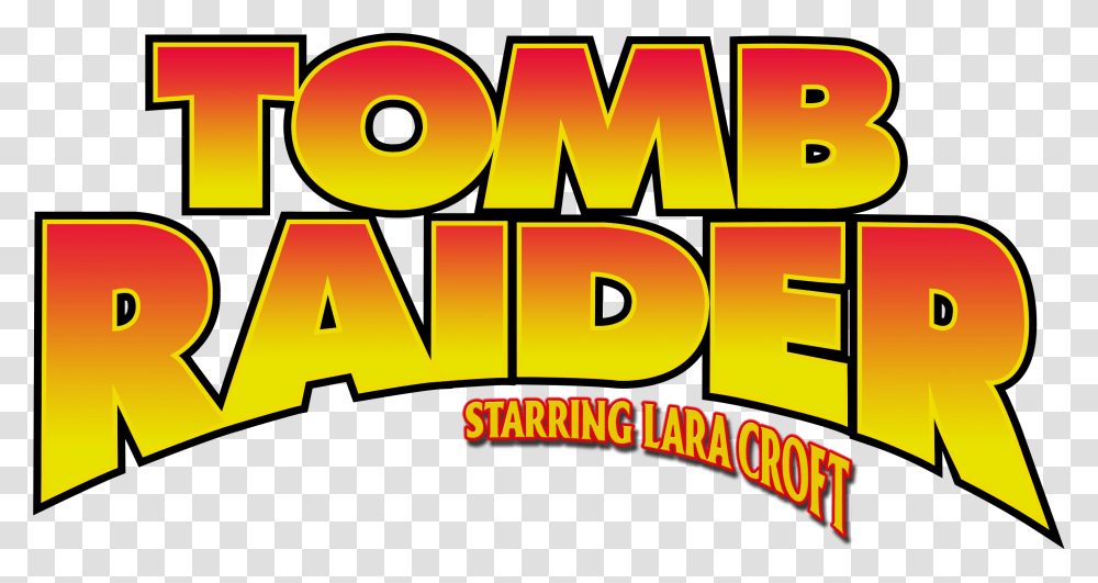 Tomb Raider Starring Lara Croft Illustration, Word, Pac Man, Diwali Transparent Png