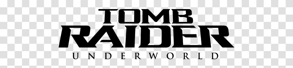 Tomb Raider Underworld Logo, Gray, World Of Warcraft Transparent Png