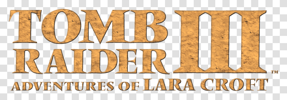 Tombraider Tomb Lara Croft Laracroft Games Title Tomb Raider Iii Adventures Of Lara Croft Logo, Number, Alphabet Transparent Png