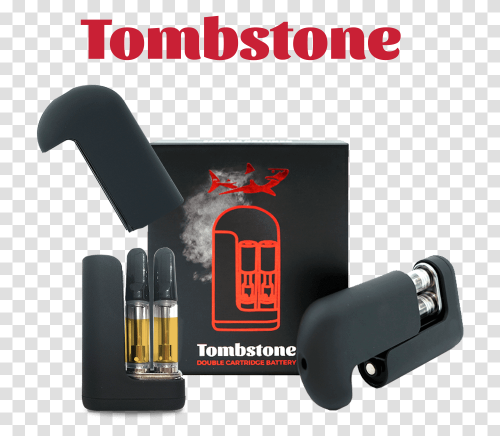 Tombstone Black Tombstone 510 Thread Battery, Light, Cushion, LED Transparent Png
