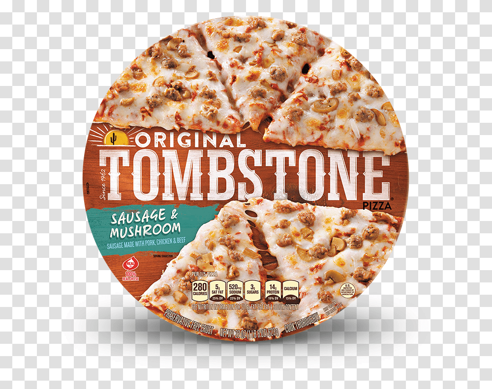 Tombstone Pizza, Food, Disk, Dvd Transparent Png