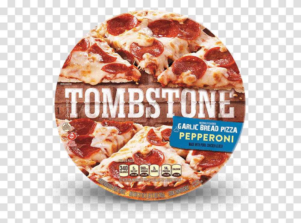 Tombstone Pizza, Food, Disk, Poster, Advertisement Transparent Png