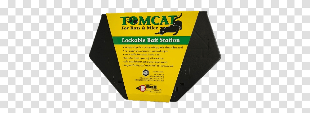Tomcat Lockable Rat Bait Station Rat, Flyer, Poster, Paper, Advertisement Transparent Png