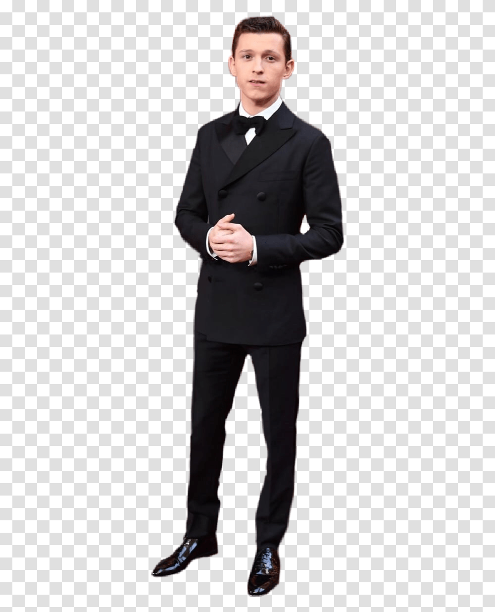 Tomholland Marvel Tom Holland Cute Suit Tom Holland Suit, Overcoat, Apparel, Tuxedo Transparent Png