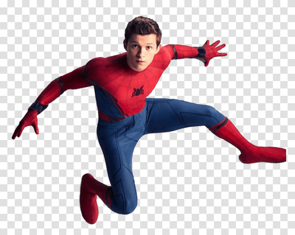 Tomholland Spiderman Spidermanhomecoming Avengers Freet, Person, Kicking, People, Sport Transparent Png