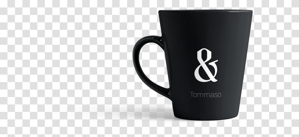 Tommaso Ampersand Mug Coffee Cup, Number, Alphabet Transparent Png