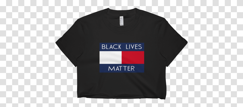 Tommy Black Lives Matter Crop Top Active Shirt, Apparel, Sleeve, Long Sleeve Transparent Png