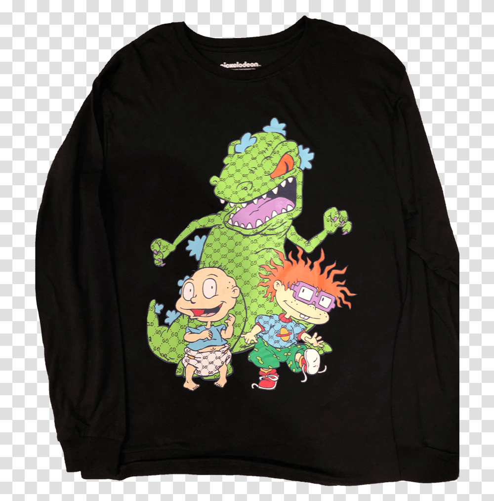 Tommy Chuckie And Reptar, Sleeve, Long Sleeve, Hoodie Transparent Png