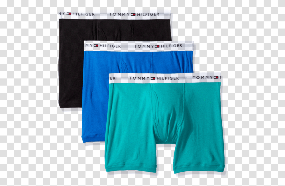 Tommy Hilfiger Mens Classic Underwear 3 Pack Cotton Tommy Hilfiger Underwear Blue, Shorts, Apparel, Lingerie Transparent Png