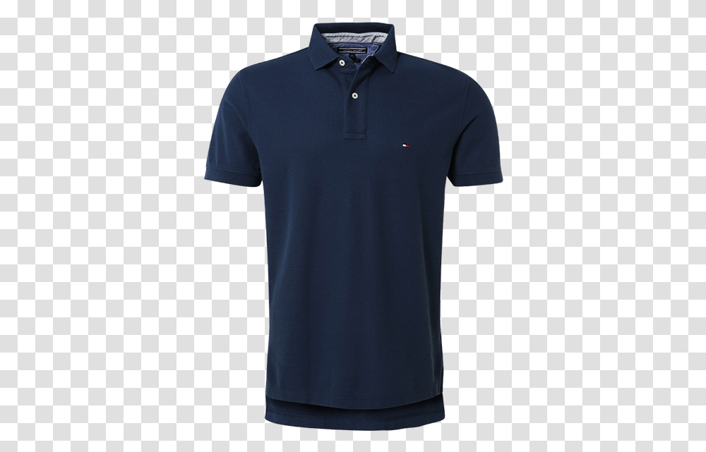 Tommy Hilfiger Navy Blue Polo, Sleeve, Shirt, T-Shirt Transparent Png