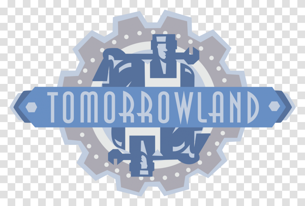 Tomorrowland Logos Posted Disney Tomorrowland Logo, Machine, Gear, Snowflake Transparent Png
