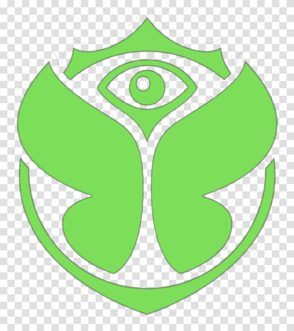 Tomorrowland Sticker Tomorrowland Logo, Plant, Symbol, Label, Text Transparent Png