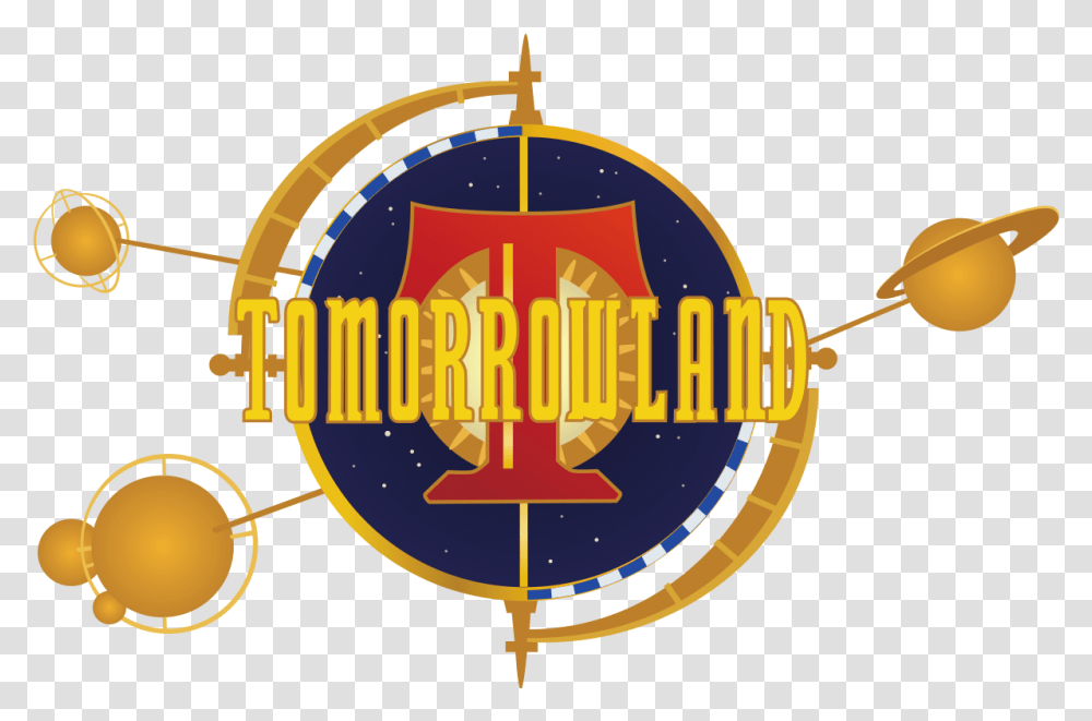 Tomorrowland Tomorrow Land Logo Disney, Symbol, Trademark, Text, Emblem Transparent Png