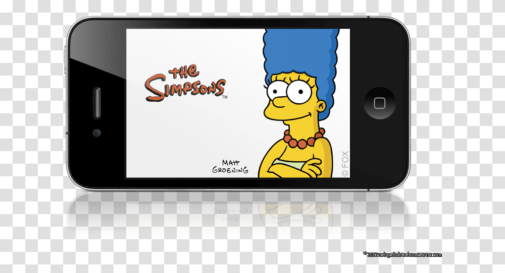 Tomtom Releases New Simpsons Voices For Gps Navigation Simpsons, Label, Text, Monitor, Screen Transparent Png