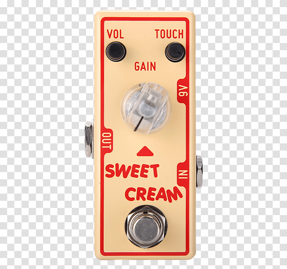 Tone City Sweet Cream Overdrive Pedal Tone City Pedals Sweet Cream, Mobile Phone, Electronics, Cell Phone, Electrical Device Transparent Png