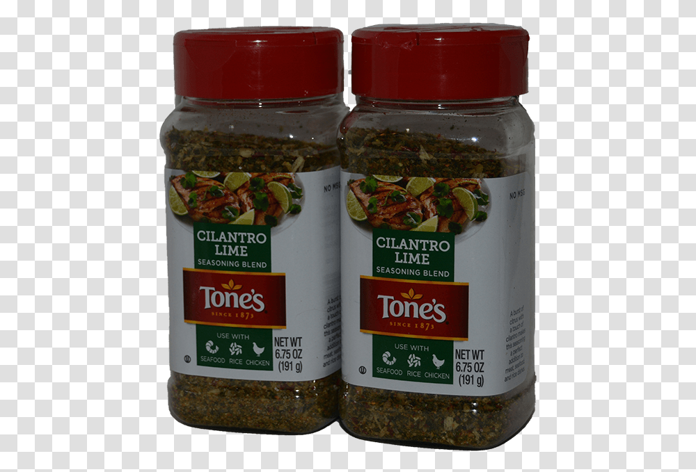 Tones Cilantro Lime Seasoning Tones Salted Caramel Seasoning, Food, Plant, Relish, Jar Transparent Png