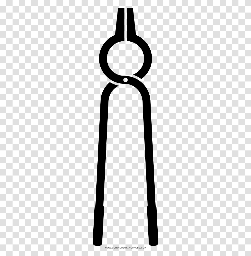 Tongs Coloring Page, Gray, World Of Warcraft Transparent Png