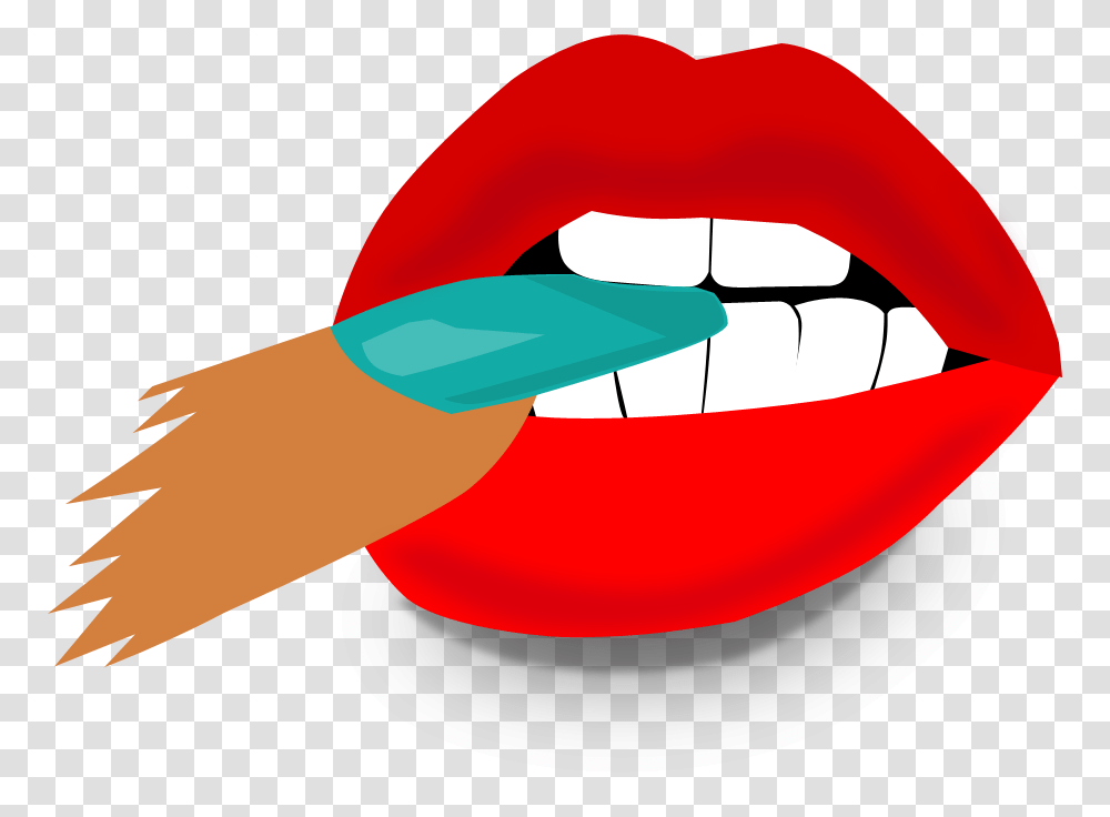 Tongue Clipart Download, Mouth, Teeth Transparent Png