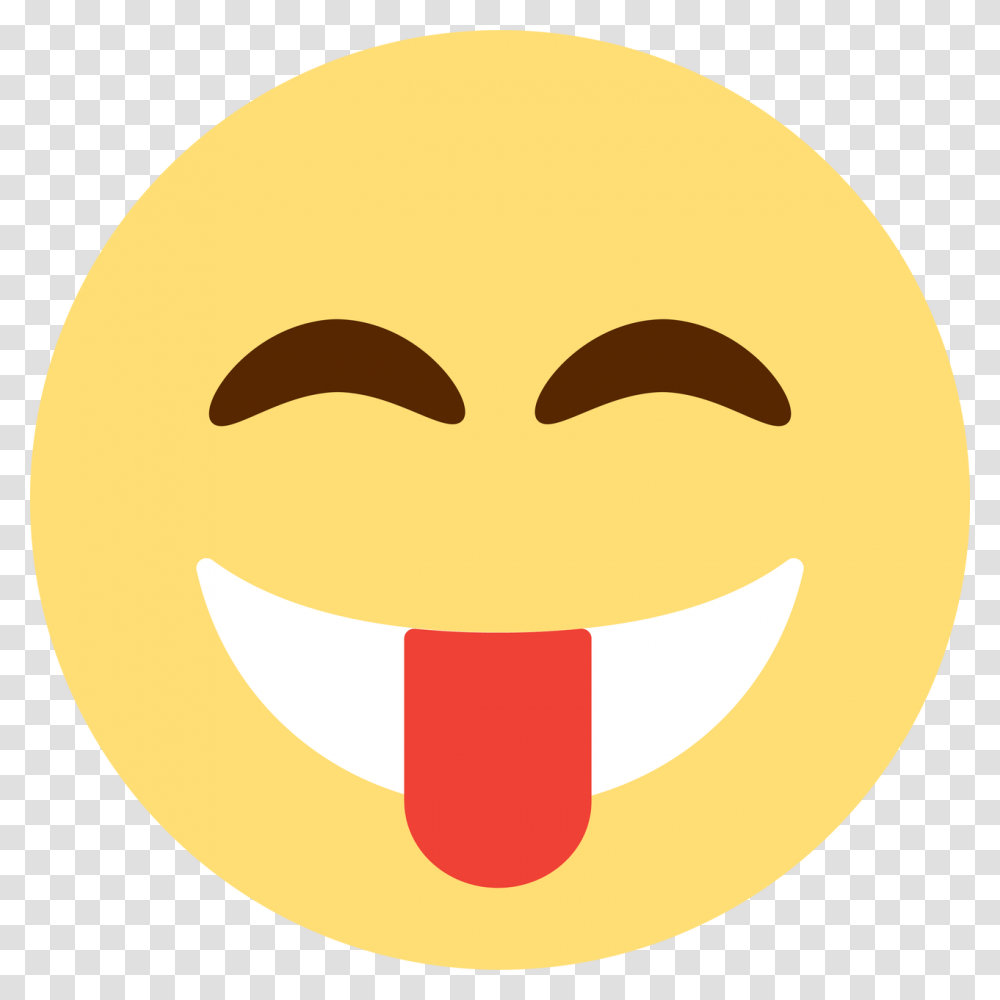 Tongue Emoji Svg Cut File Smiley, Mouth, Lip, Label Transparent Png