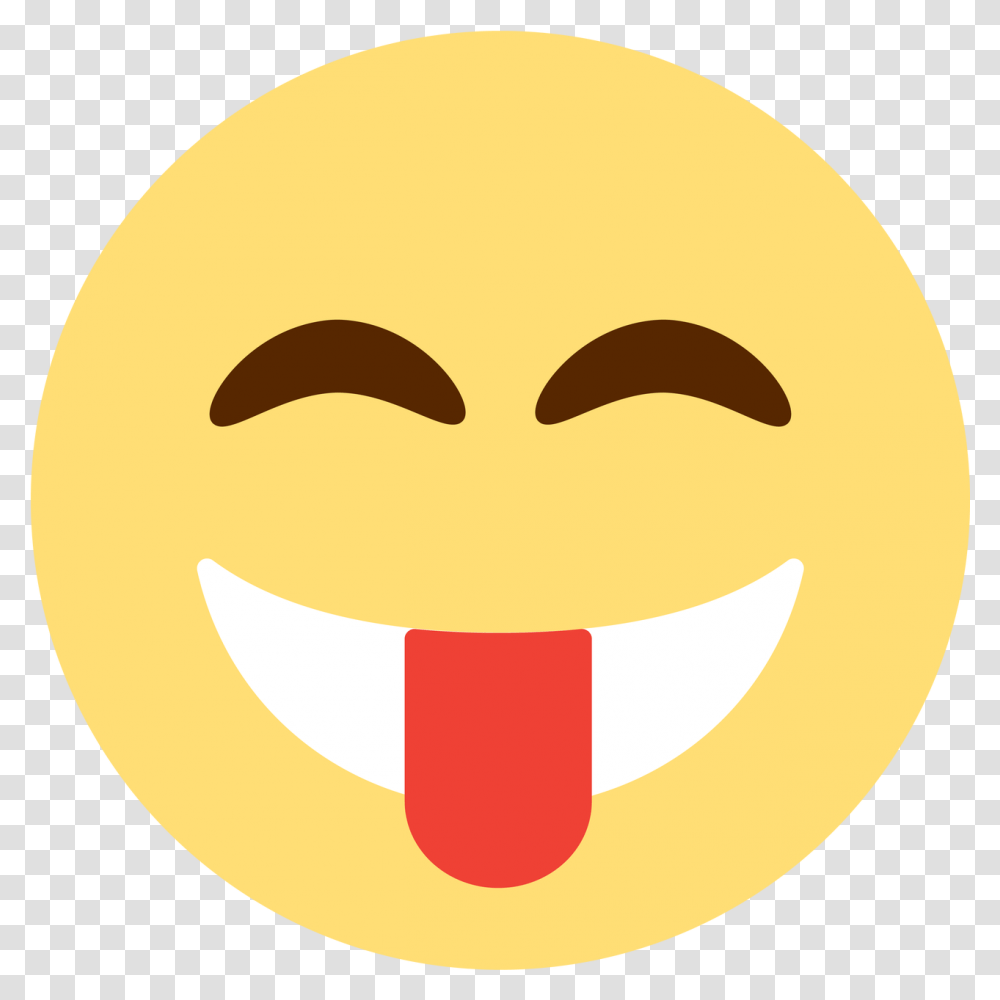Tongue Emoji Svg Cut File Smiley, Plant, Label, Text, Mouth Transparent Png