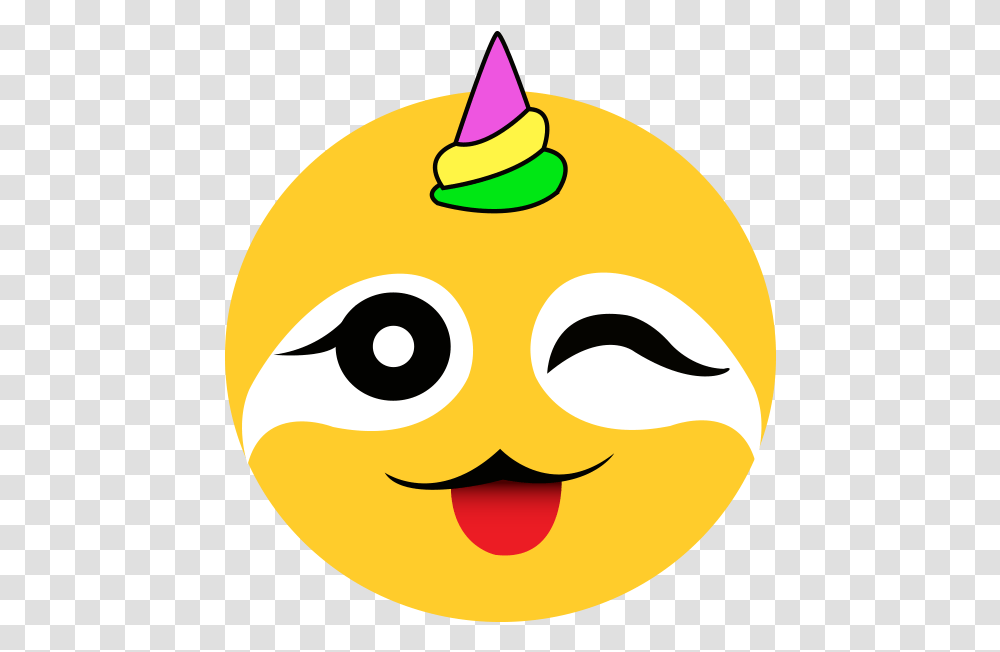 Tongue Out Emoji 2 Tongue Out Winking Eye Yummy, Apparel, Hat, Pac Man Transparent Png