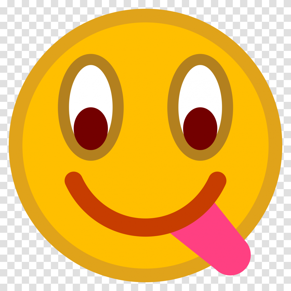 Tongue Out Emoji Emoticon Tongue, Plant, Food, Produce, Sweets Transparent Png