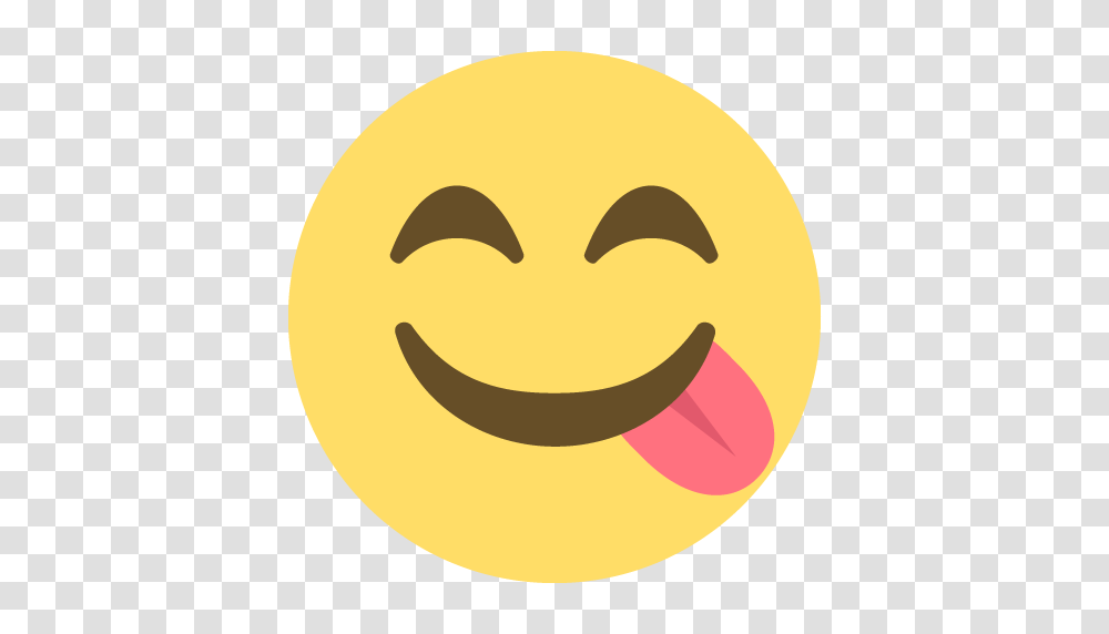 Tongue Smile Emoji Smiley, Label, Plant, Outdoors Transparent Png