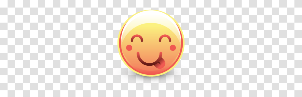 Tongue Sticking Out Face Emoticon Happy, Plant, Fruit, Food, Sphere Transparent Png