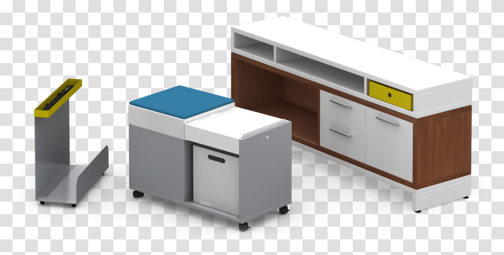 Tonic Storage Writing Desk, Furniture, Sideboard, Table, Cabinet Transparent Png