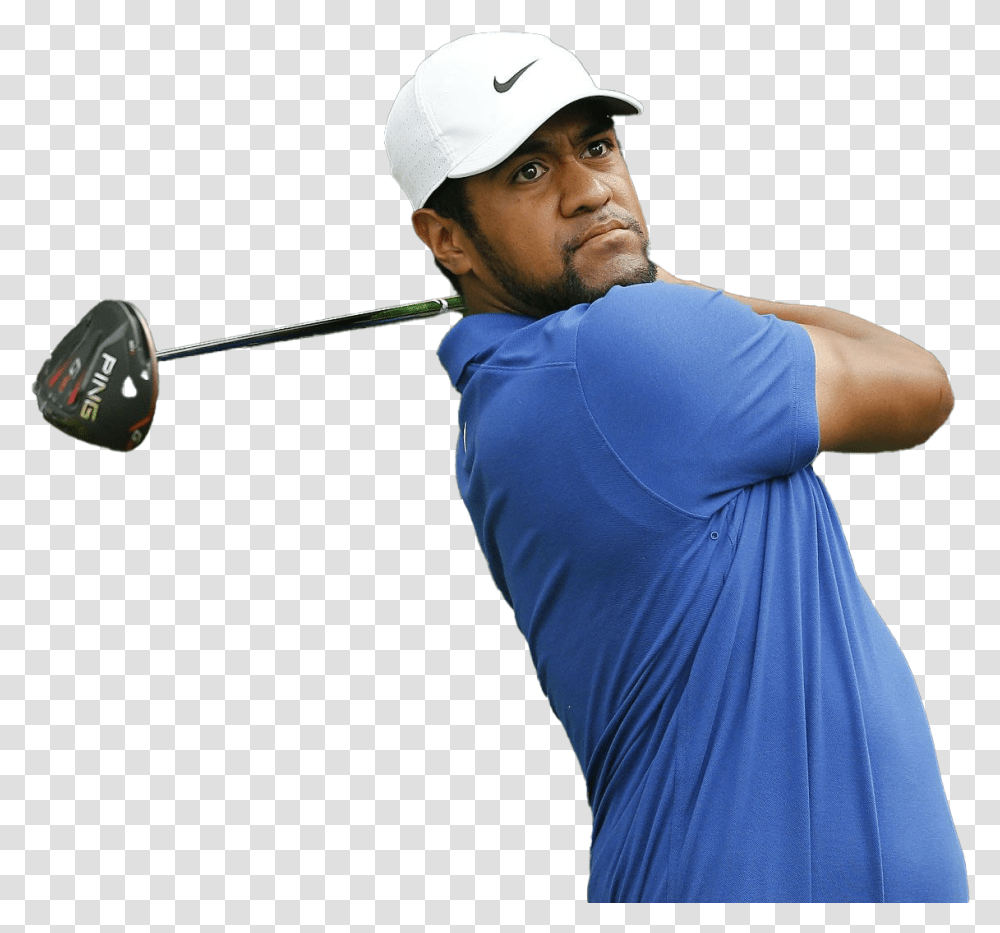 Tony Finau Image Speed Golf, Person, Human, Sport, Sports Transparent Png