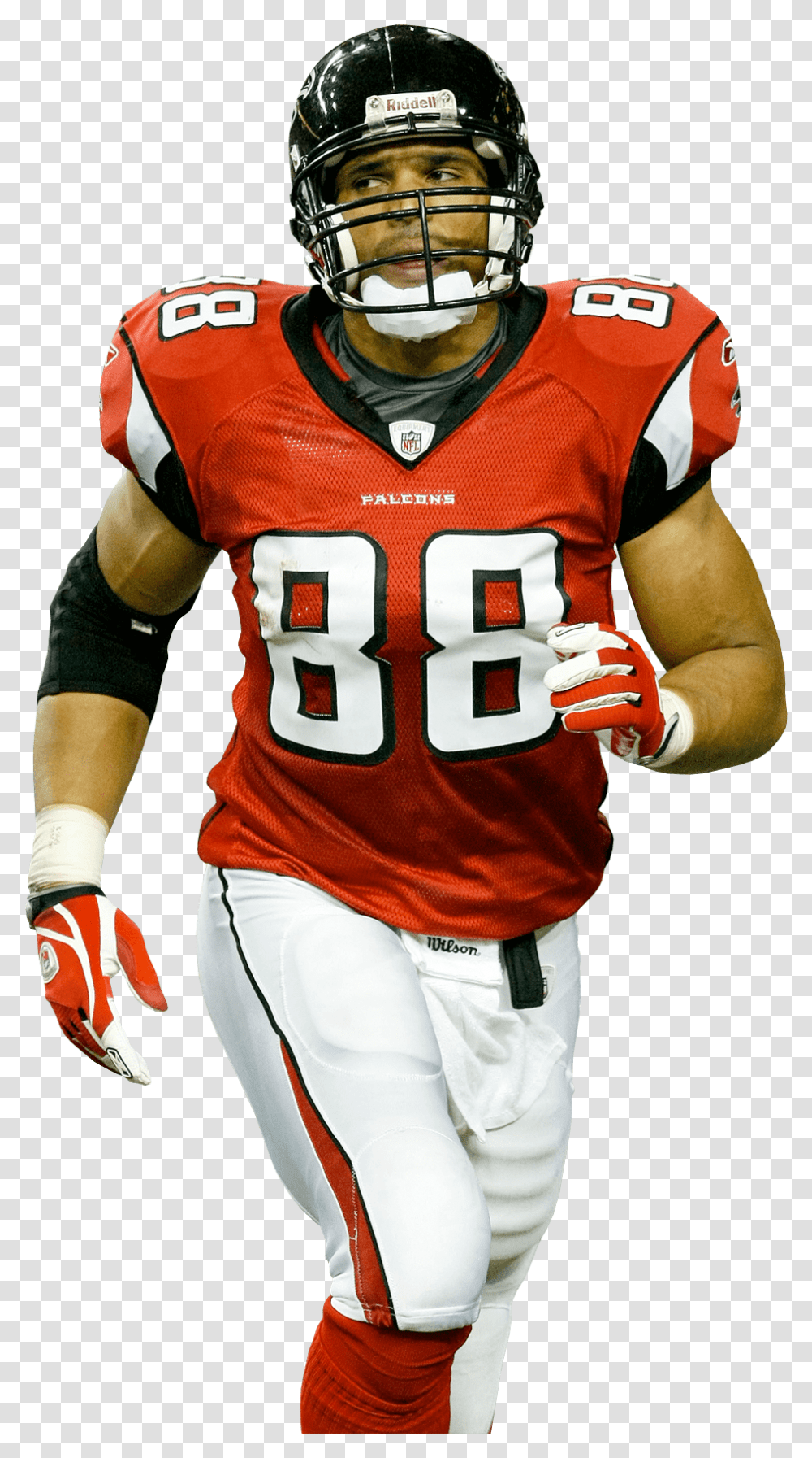 Tony Gonzalez Atlanta Falcons Julio Jones White Background, Helmet, Person, American Football Transparent Png