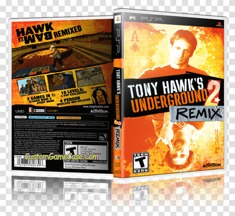 Tony Hawk S Underground 2 Remix Tony Hawk Underground 2 Remix, Advertisement, Flyer, Poster, Paper Transparent Png
