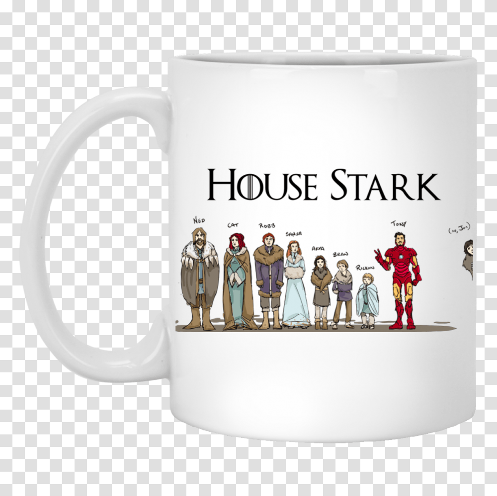 Tony Stark Game Of Thrones House Iron Man Coffee Mug, Coffee Cup, Person, Human, Box Transparent Png