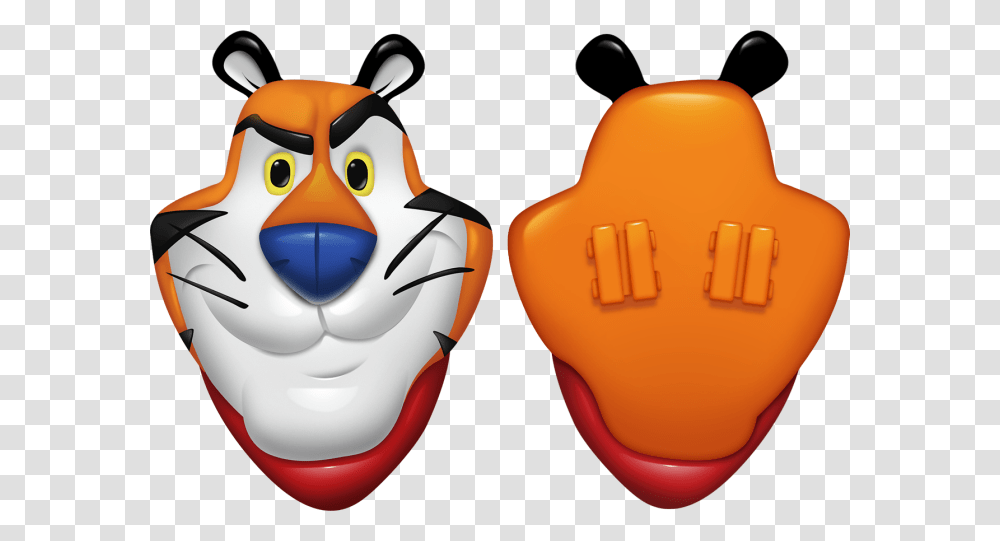 Tony The Tiger Bike Spokes Bike Spoke Beads, Toy, Head, Mouth, Face Transparent Png