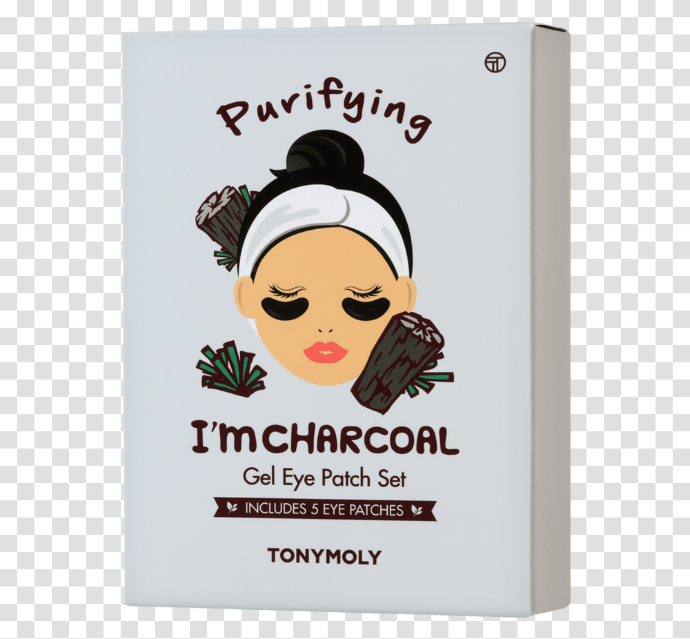 Tonymoly Charcoal Gel Eye Patch, Poster, Advertisement, Person, Flyer Transparent Png