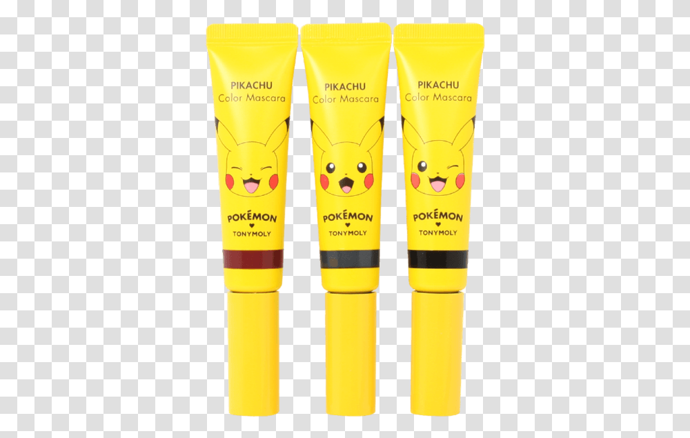 Tonymoly Tonymoly Holiday Edition Pokemon Pikachu Pokemon Tony Moly Gray Mascara, Bottle, Cosmetics Transparent Png