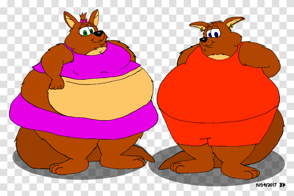 Too Big Kangaroos Cartoon, Sweets, Food, Confectionery, Cream Transparent Png
